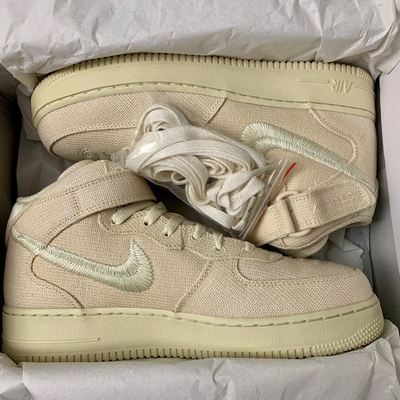 Nike Stussy Air Force 1 mids size 9.5 main image 6